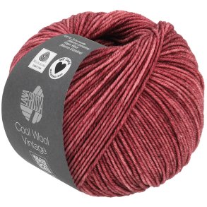 Lana Grossa - Cool Wool Vintage - merino uldgarn - Kirsebr (7364) - 50g