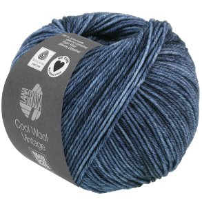 Lana Grossa - Cool Wool Vintage - merino uldgarn - Mrkebl (7366) - 50g