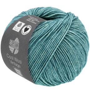 Lana Grossa - Cool Wool Vintage - merino uldgarn - Lys Petrolium (7367) - 50g
