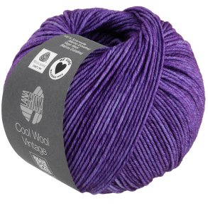 *Lana Grossa - Cool Wool Vintage - merino uldgarn - Violet (7372) - 50g