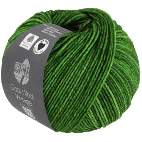 Lana Grossa - Cool Wool Vintage - merino uldgarn - Grn (7374) - 50g