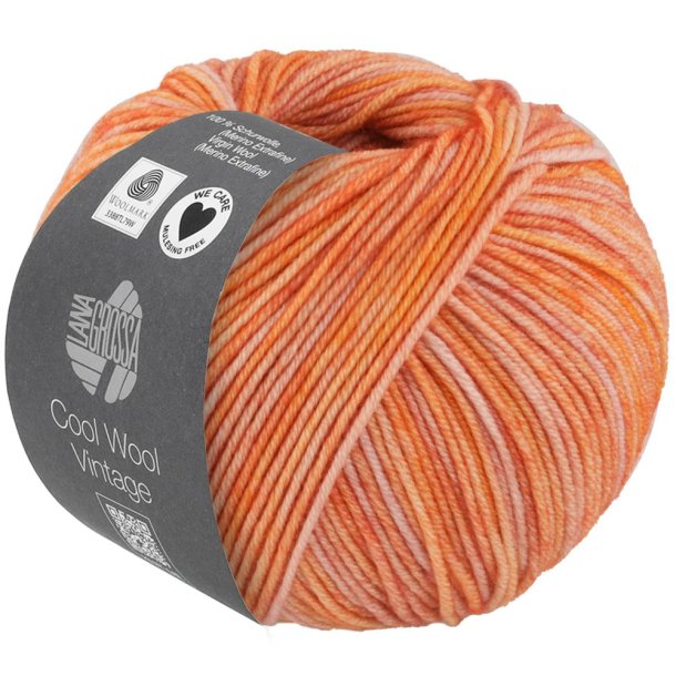 Lana Grossa - Cool Wool Vintage - merino uldgarn - Papayagul (7385) - 50g