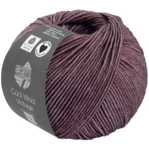 Lana Grossa - Cool Wool Vintage - merino uldgarn - Antikviolet (7387) - 50g