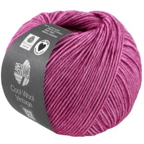 Lana Grossa - Cool Wool Vintage - merino uldgarn - Pink (7389) - 50g