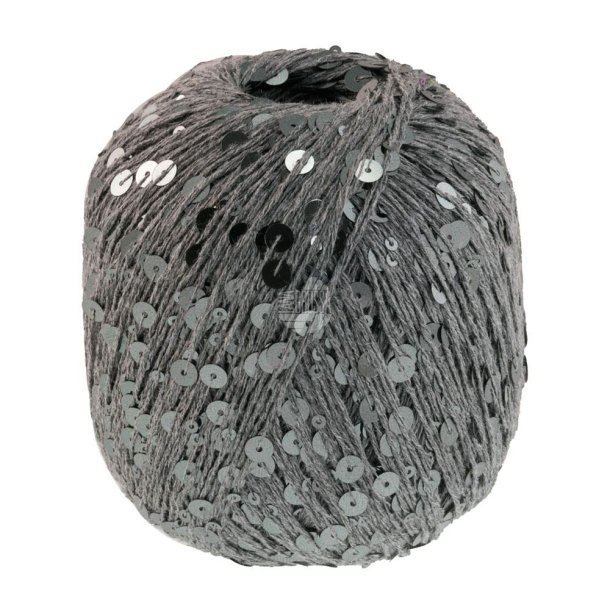 Lana Grossa - Cosmo - Effektgarn med pailletter - Gr� 03 - 100g