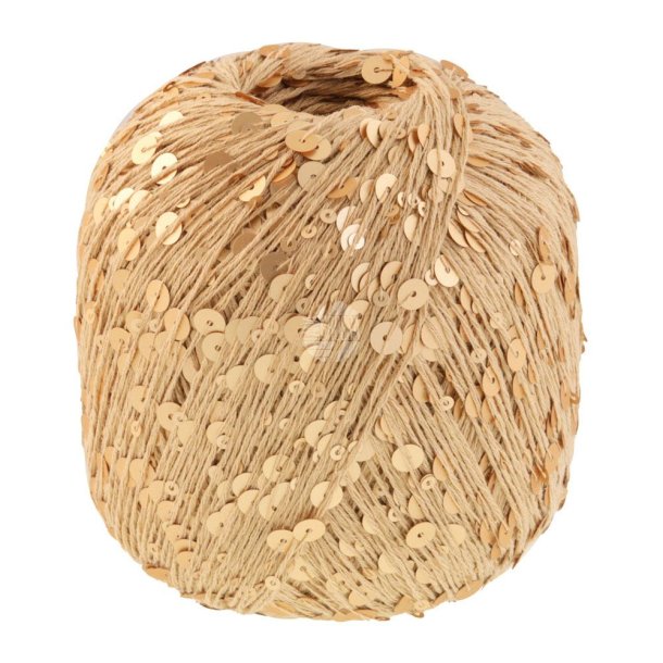 Lana Grossa - Cosmo - Effektgarn med pailletter - �rkengul 09 - 100g