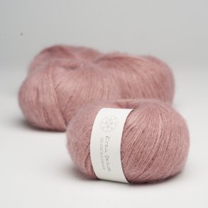 Krea Deluxe - Deluxe Silk Mohair garn - 20 g, fv 10 varm rosa