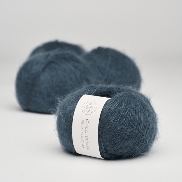 Krea Deluxe - Deluxe Silk Mohair garn - 20 g, fv 27 marinebl