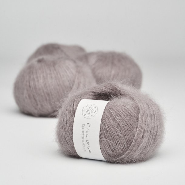 Krea Deluxe - Deluxe Silk Mohair garn - 20 g, fv 44 stvet lavendel