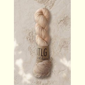LITLG - Mohair Silk Lace - Semi-solid (meleret) - Dough - 50g