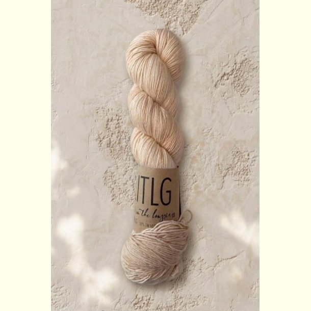 LITLG - Mohair Silk Lace - Semi-solid (meleret) - Dough - 50g
