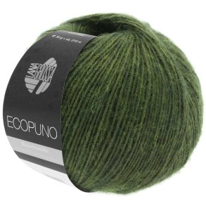 Lana Grossa - Ecopuno - bomuld/merino/alpaca garn - Loden (01) - 50g