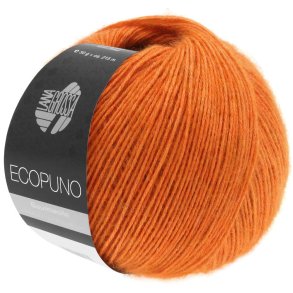 Lana Grossa - Ecopuno - bomuld/merino/alpaca garn - Jaffa Orange (05) - 50g