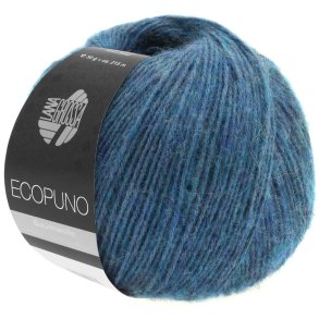 Lana Grossa - Ecopuno - bomuld/merino/alpaca garn - Safirbl (11) - 50g