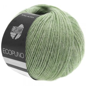 Lana Grossa - Ecopuno - bomuld/merino/alpaca garn - Lysegrn (20) - 50g