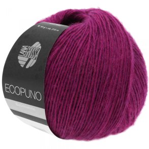 Lana Grossa - Ecopuno - bomuld/merino/alpaca garn - Purpur (22) - 50g