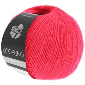 Lana Grossa - Ecopuno - bomuld/merino/alpaca garn - Hindbr (36) - 50g