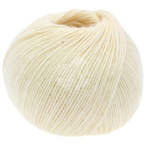 Lana Grossa - Ecopuno - bomuld/merino/alpaca garn - Ecru (46) - 50g