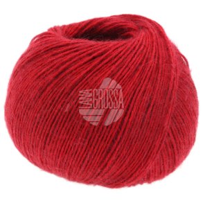 Lana Grossa - Ecopuno - bomuld/merino/alpaca garn - Kirsebr (47) - 50g