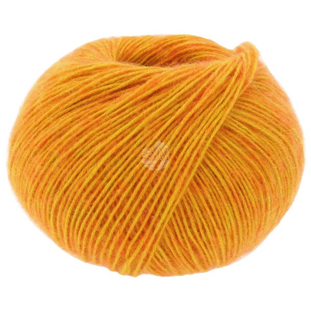 Lana Grossa - Ecopuno - bomuld/merino/alpaca garn - ggeblomme Gul (80) - 50g