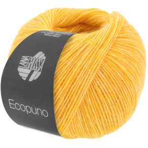 Lana Grossa - Ecopuno - bomuld/merino/alpaca garn - Gul (88) - 50g