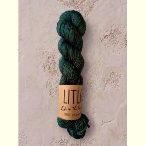 LITLG - Mohair Silk Lace - Semi-solid (meleret) - Emerald Eve - 50g