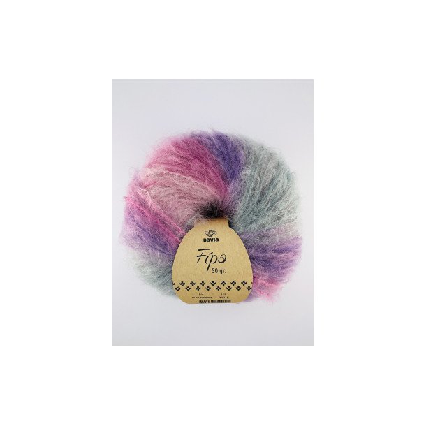 Navia - Fipa - Mohair/uldgarn - Aurora 1529 - 50g