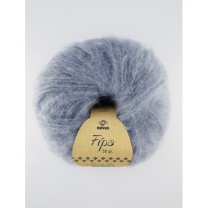 Navia - Fipa - Mohair/uldgarn - Mellemgr 1503 - 50g