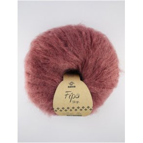 Navia - Fipa - Mohair/uldgarn - Old Rose 1549 - 50g