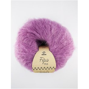 Navia - Fipa - Mohair/uldgarn - Smokey Grape 1563 - 50g