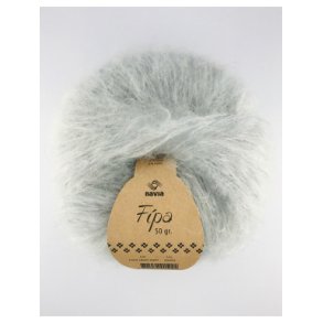 Navia - Fipa - Mohair/uldgarn - Lysegr 1502 - 50g