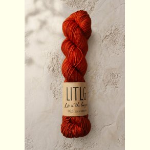 LITLG - Mohair Silk Lace - Semi-solid (meleret) - Fireside - 50g