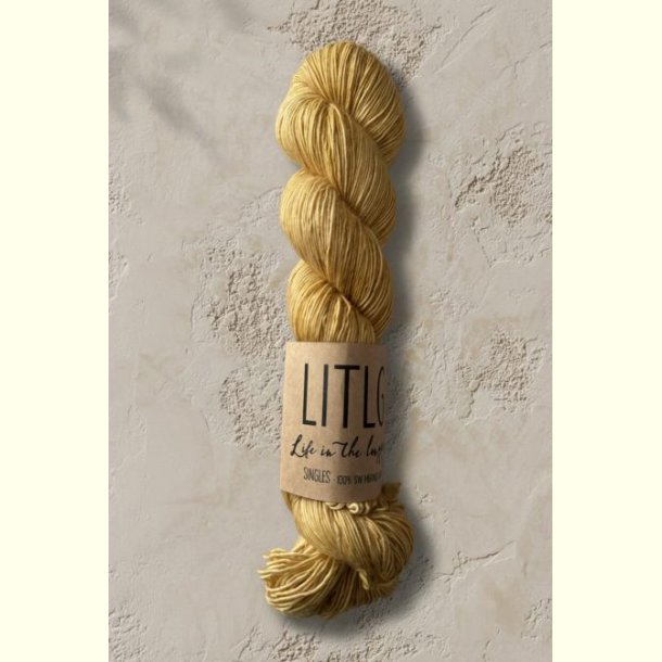 LITLG - Mohair Silk Lace - Semi-solid (meleret) - Flaxen - 50g