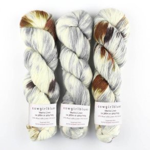 Cowgirl Blues - Merino Linen Gradient - Merinould og hrgarn - 
