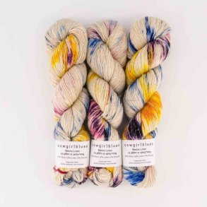 Cowgirl Blues - Merino Linen Gradient - Merinould og hrgarn - 