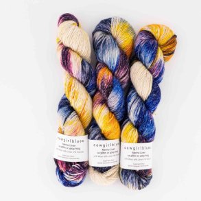 Cowgirl Blues - Merino Linen Gradient - Merinould og hrgarn - 