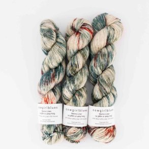 Cowgirl Blues - Merino Linen Gradient - Merinould og hrgarn - 