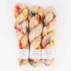 Cowgirl Blues - Merino Linen Gradient - Merinould og hrgarn - "Weekend Special" - 100g