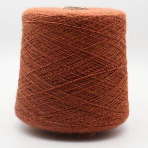 BC Garn - Babyalpaca uldgarn 10/2 p cone - Rust Melange (123) - 50g