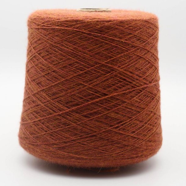 BC Garn - Babyalpaca uldgarn 10/2 p cone - Rust Melange (123) - 50g