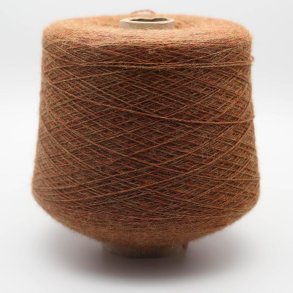 BC Garn - Babyalpaca uldgarn 10/2 p cone - Rusty Brown (124) - 50g
