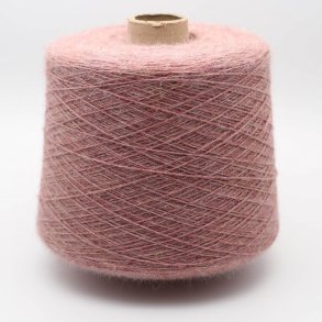 BC Garn - Babyalpaca uldgarn 10/2 p cone - Salmon Heather (127) - 50g