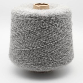 BC Garn - Babyalpaca uldgarn 10/2 p cone - Steel Grey (131) - 50g