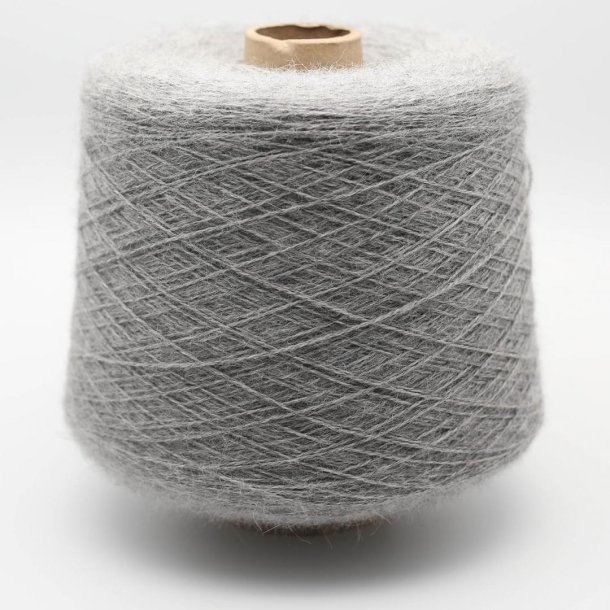 BC Garn - Babyalpaca uldgarn 10/2 p cone - Steel Grey (131) - 50g