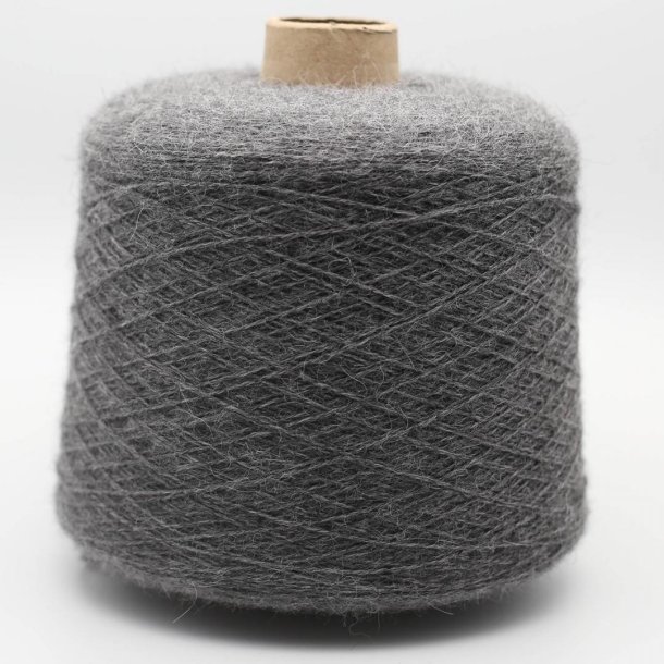 BC Garn - Babyalpaca uldgarn 10/2 p cone - Medium Grey (132) - 50g