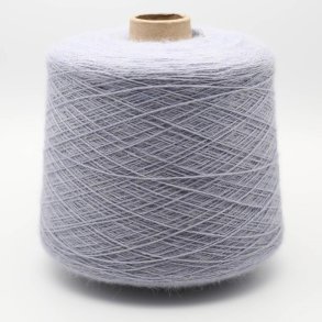 BC Garn - Babyalpaca uldgarn 10/2 p cone - Light Blue Melange (134) - 50g