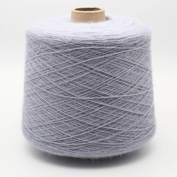 BC Garn - Babyalpaca uldgarn 10/2 p cone - Light Blue Melange (134) - 50g