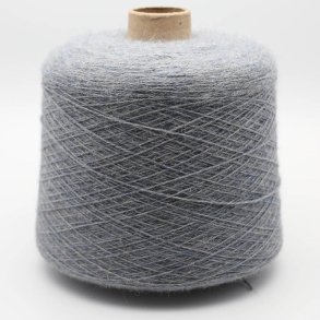 BC Garn - Babyalpaca uldgarn 10/2 p cone - Stonewashed Jeans (135) - 50g