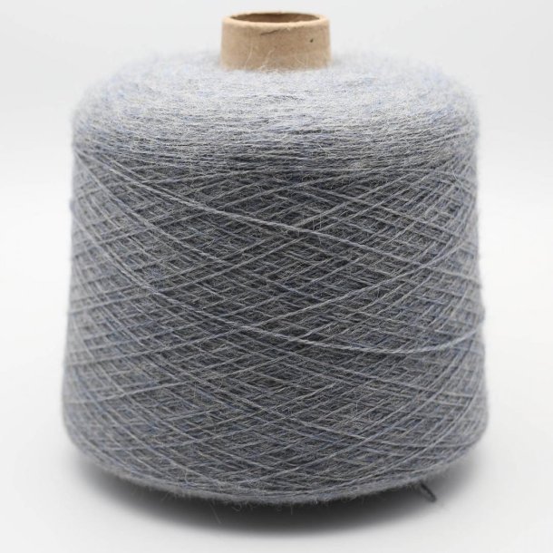 BC Garn - Babyalpaca uldgarn 10/2 p cone - Stonewashed Jeans (135) - 50g