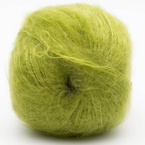 Kremke Soul Wool - Silky Kid Mohair RMS - Silke/mohair garn - blegrn (07_086) - 25g